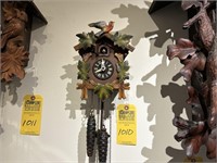 CUCKOO CLOCK - GERMAN - WOOD - 8x6.5x5