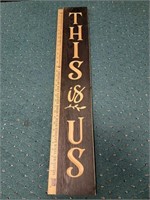 This is Us Wooden Sign