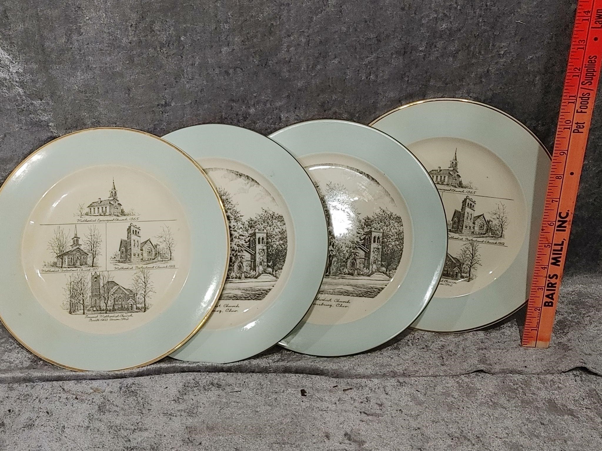 Cavalier Memorial Plates (4)