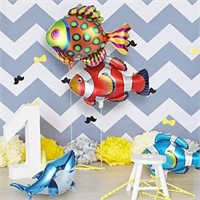 New Sea animals foil balloons for parties