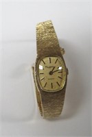 Mappins quartz watch, 14k bracelet & case, 23 gms