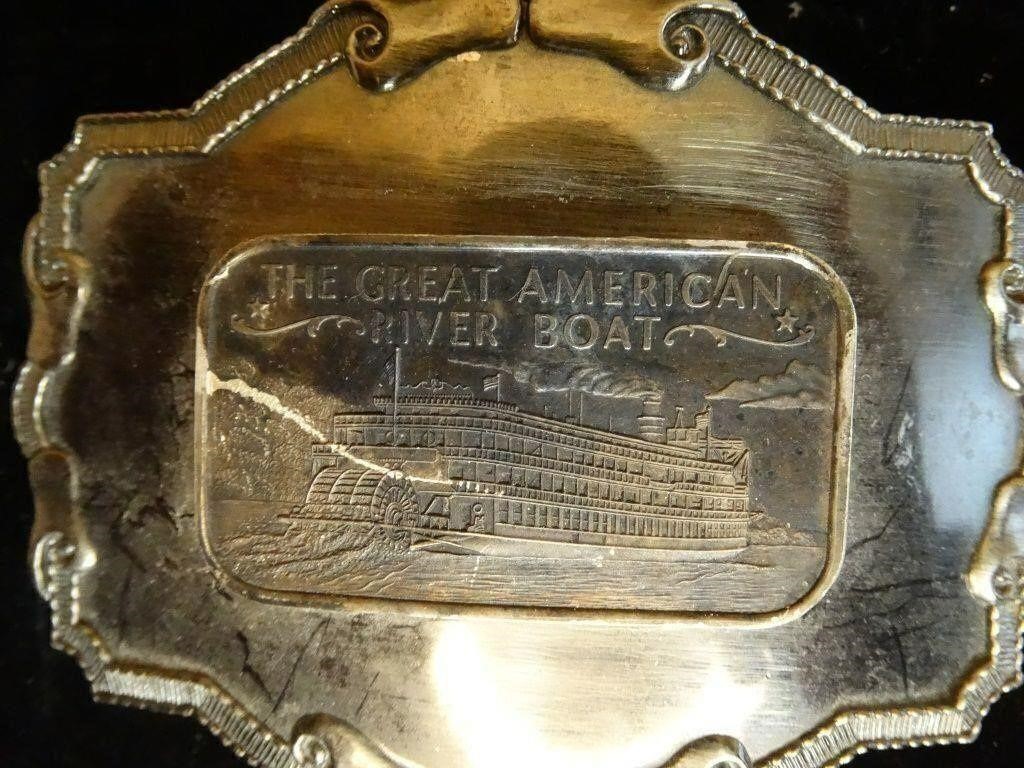 Great American Riverboat Belt Buckle