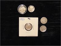 Small collection Of 90% Silver Dimes