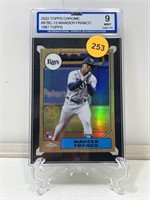 Isa 9 2022 Topps Chrome #87bc-13 Wander Franco