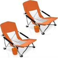 Camp Solutions Folding Beach Chair  2-Pack