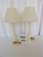 Pair of Dresser / End Table Lamps