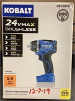 Kobalt 24V Brushless Impact Wrench 3/8”