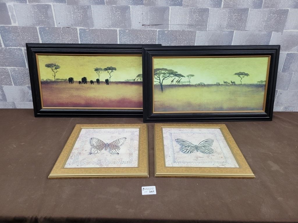 African wall art pieces