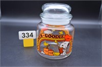 Snoopy & Woodstock vintage goodie jar