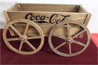 Wooden Coca Cola Wagon