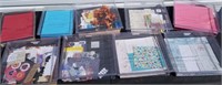 Lot Of Misc Scrapbooking / Craft Supplies In Boxes