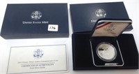 2002 Olympic Winter Games Proof Silver dollar