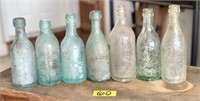 Old Antique Bottles - Some Wear - Ck Pics