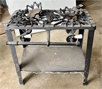 Vintage Cast Iron Camp Stove as-is Bottom is