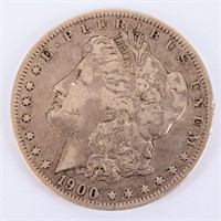 Coin 1900-O/CC Morgan Silver Dollar VG+