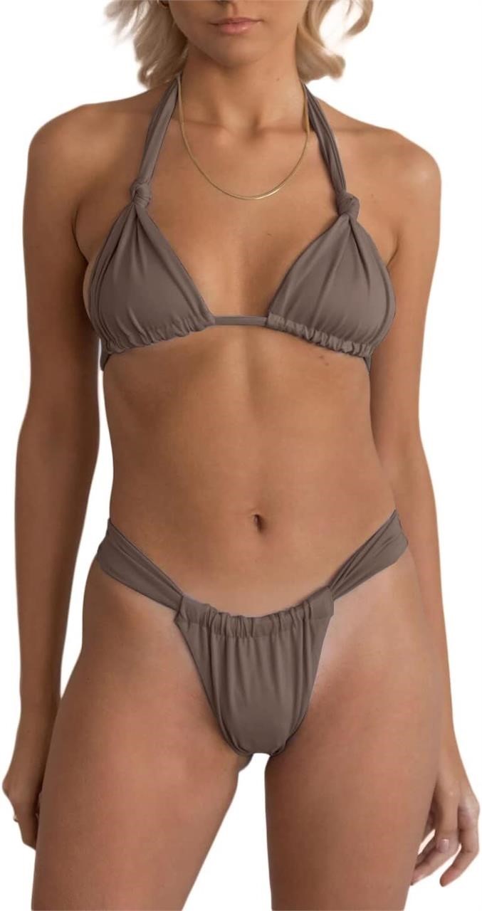 Sexy Brazilian Bikini Sets for Women High Cut 2PCS
