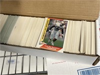 BOX OF PACIFIC FOOTBALL CARDS