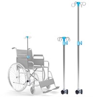 IV Poles for Wheelchair Infusion Stand