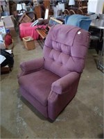 Burgundy lazy boy recliner. 41x30x34.