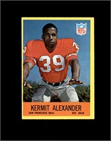 1967 Philadelphia #170 Kermit Alexander EX-MT