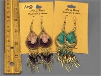 Choice on 2 (108-109): 2 pairs of dreamcatcher ear
