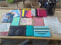 Notebooks, Binders, Dividers, Filers and Items to