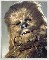 Peter Mayhew Signed Chewbacca Star Wars Photograph