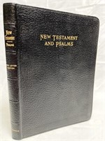 1950 New Testament & Psalms red letter edition