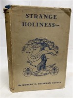 1936 author signed Strange Holiness poetry