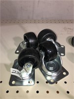 Four 3" Caster Wheels