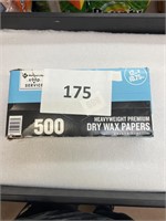 MM dry wax paper 500ct