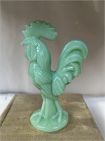 Modern jadeite rooster 4.25” tall