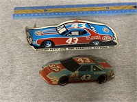 Vintage Richard Petty Magnet and Sticker