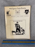 Vintage 44th Engineer Combat Battalion Book