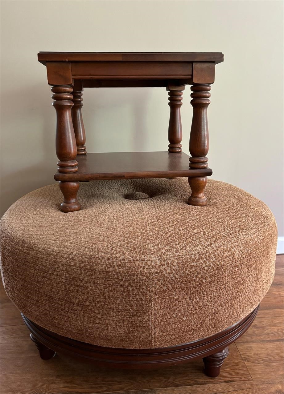 Ottoman, End Table