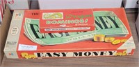 VTG "EASY MONEY" BOARD GAME & DRAGON DOMINOES