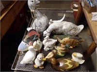 Geese, Duck & Fish Figurines