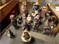 Several Bear Figurines