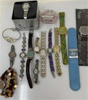 Collection of ladies fashion watches