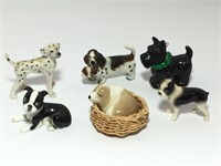 Szeiler & Other Dog Figurines Lot of 6