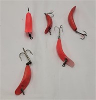 Lot of Five Lures