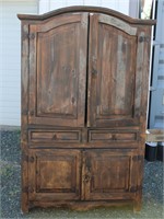 Wood Cabinet ( Needs Some Repair )