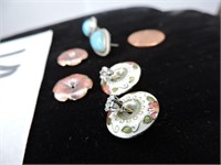 Solitaire Earrings with 3 Jackets
