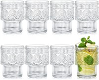 NEW Drinking Glasses Set of 8, 6.5 Ounces