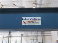 Gorbel 10,000 LB Shop Hoist on Casters