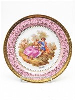 Fragonard Limoges Plate