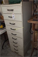 10- Drawer Cabinet with Misc. Contents, Examples: