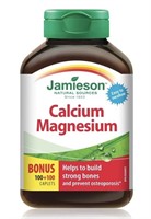 Jamieson Calcium Magnesium, 200 Count (Pack of