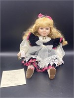 Bette Ball Astrid Goebel Musical Porcelain Doll