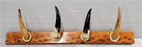 Cattle Horn Coat Rack